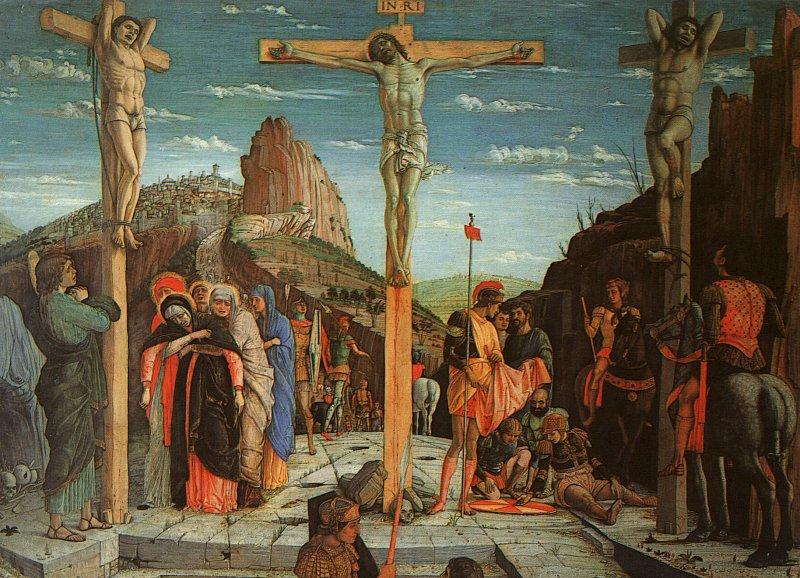 Andrea Mantegna The Crucifixion Spain oil painting art